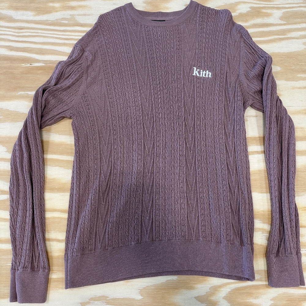Kith Tilden Crewneck - Dusty Mauve - image 1